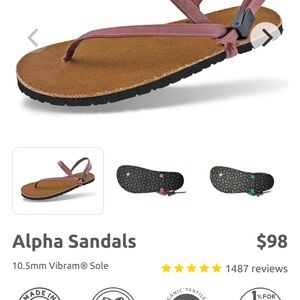 Earth Runners Alpha Sandals with Vibram Sole